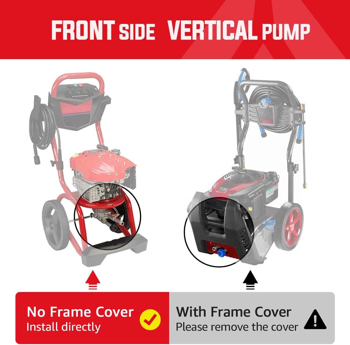 Anodic Oxidation Front 7/8" Shaft Vertical Pump 2600-3100 PSI 2.5 GPM