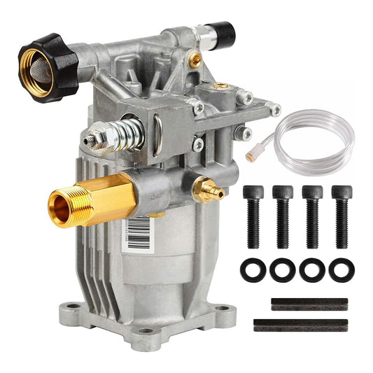 3/4" Shaft Horizontal Pressure Washer Pump 3400 PSI @ 2.5 GPM
