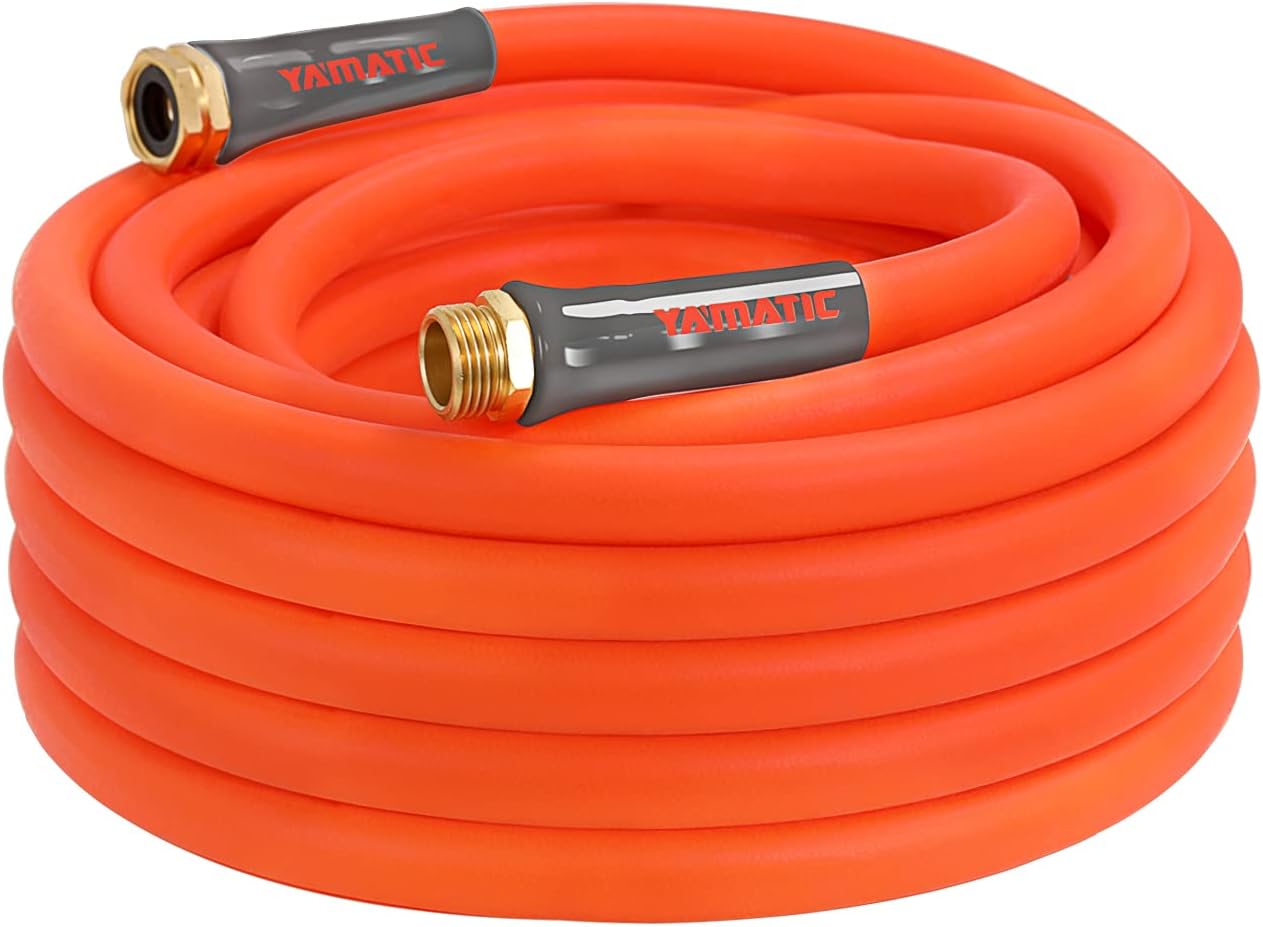 Super Flexible Garden Hose 5/8 in All-weather Lightweight 200 PSI