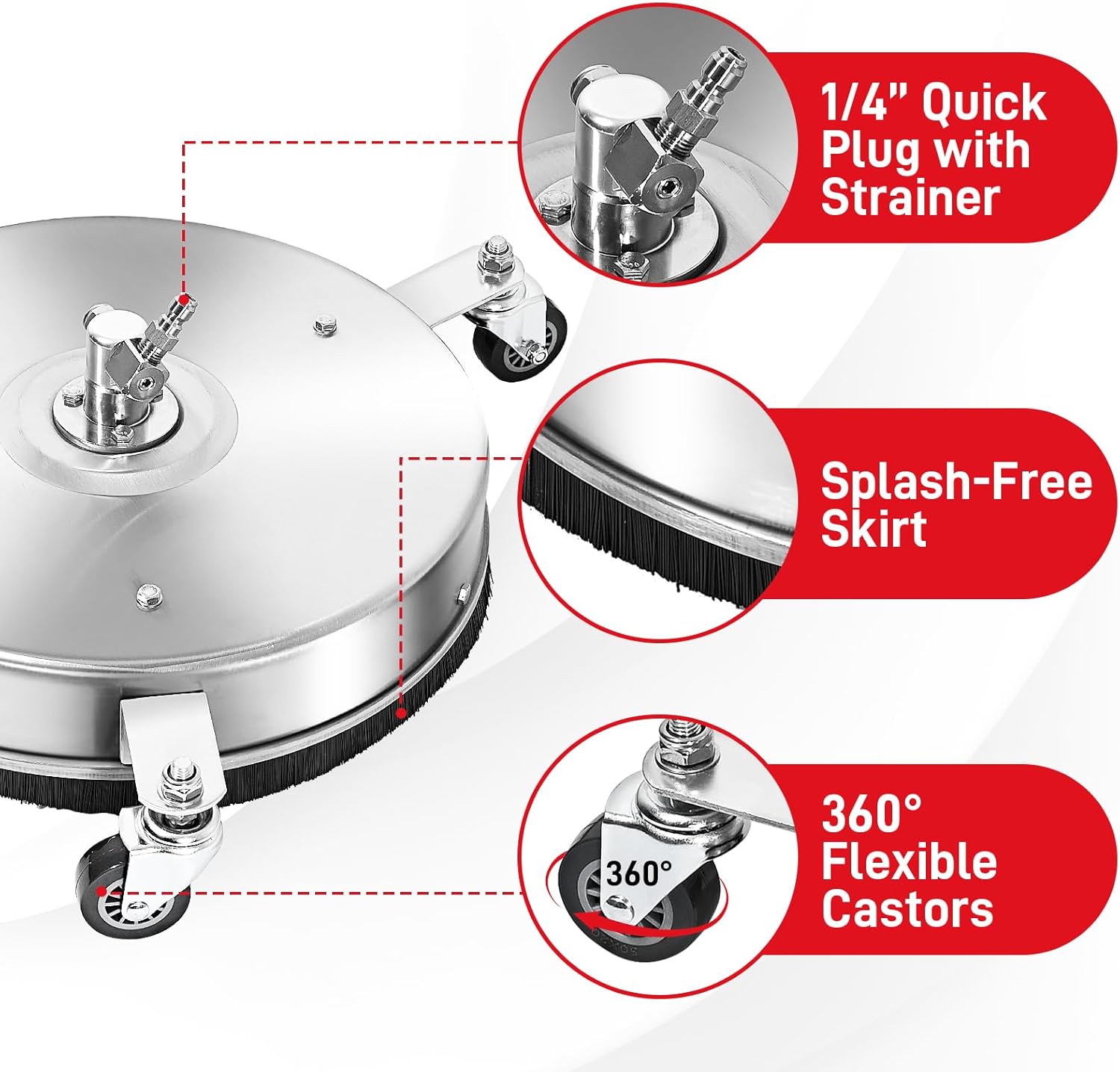 15'' Surface Cleaner 4500 PSI