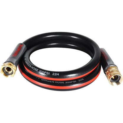 Ultra Durable Leader Garden Hose 5/8 in with Female to Female Connector 300 PSI