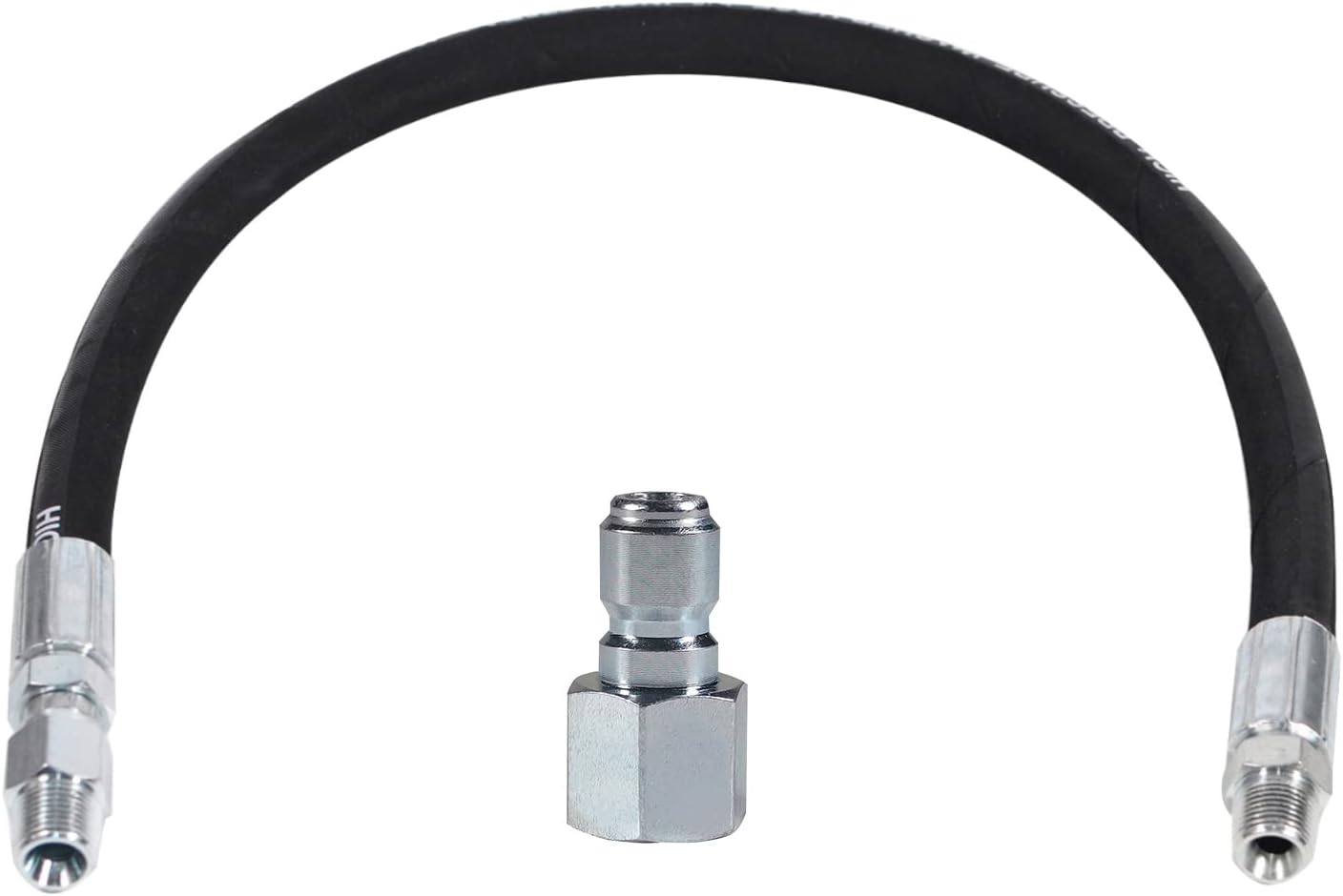 3/8" Pressure Washer Whip Hose with Plug 4000 PSI