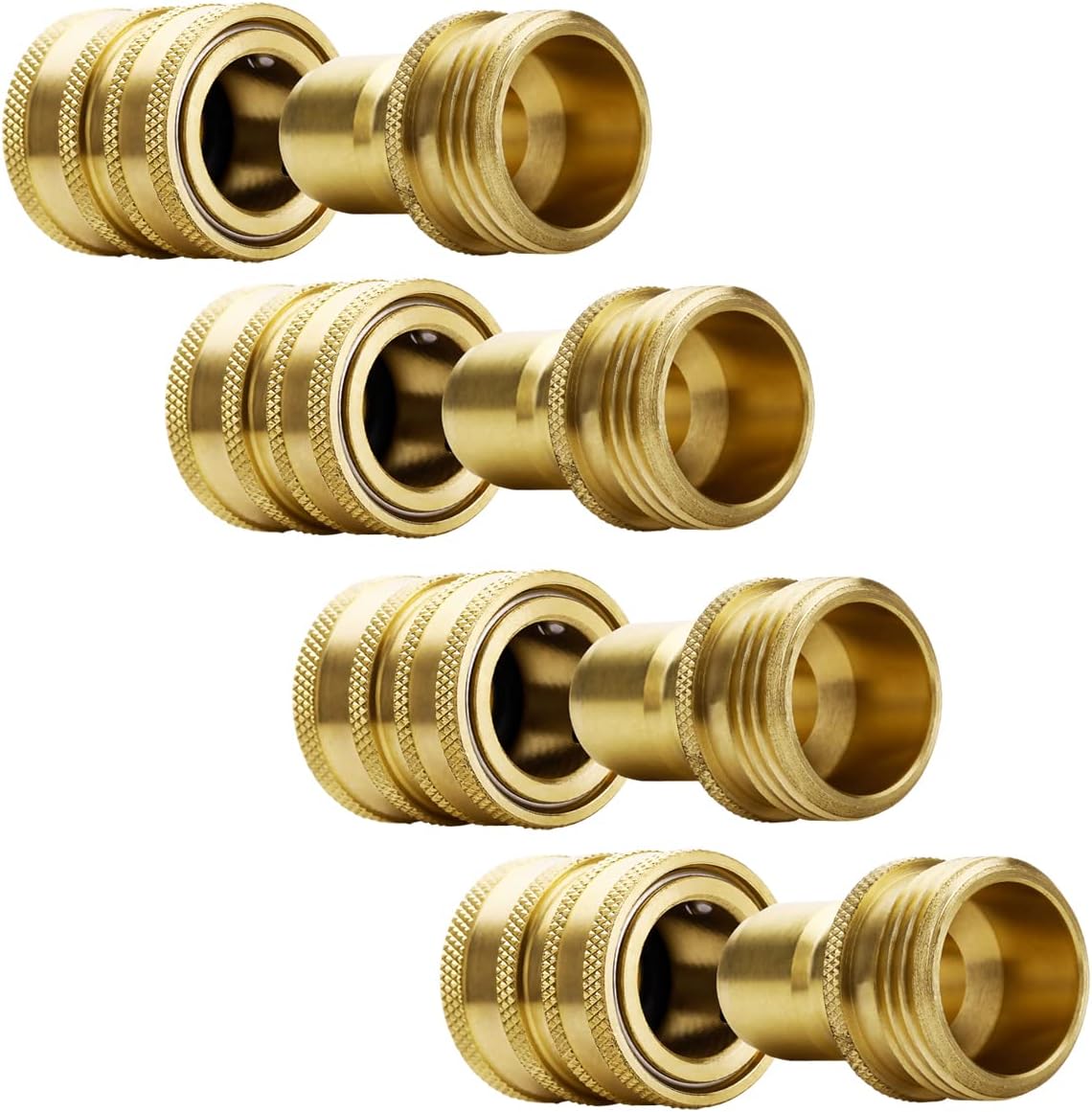 3/4" Thread Garden Hose Quick Connect Fittings